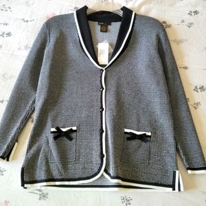 Grace Elements Cardigan. NWT